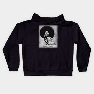 Diana Ross // Minimalist Fanart Tribute Kids Hoodie